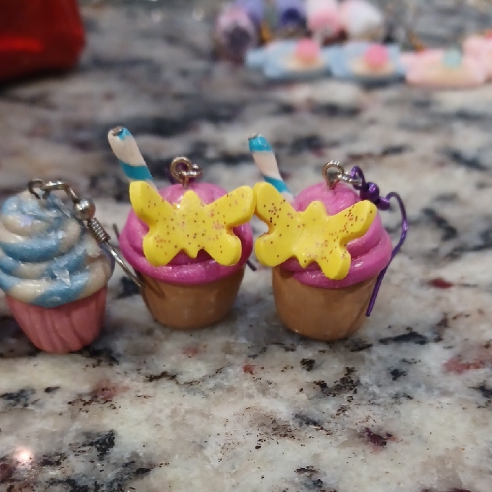 Colorful Earrings for Kids And Adults Handmade By Me.
